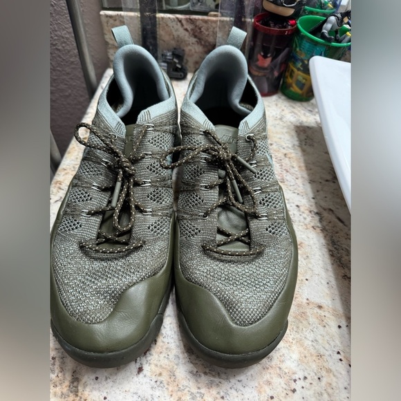 Size 13 - Nike Lupinek Flyknit Low Cargo Khaki Men’s Athletic Shoe Great Cond. main image 5
